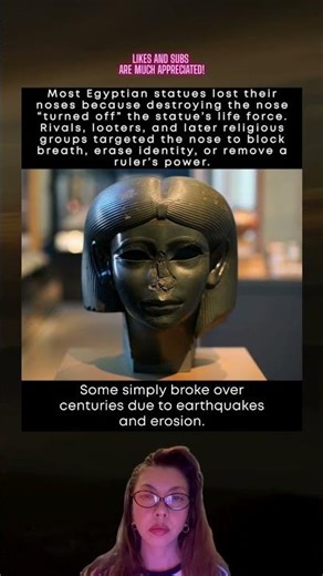 Why Egyptian Statues Are Missing Their Noses