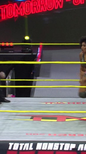 Allysin Kay helps Marti Belle secure the win over Masha Slamovich! #tnawrestling #prowrestling #impact #mashaslamovich #knockouts | TNA Wrestling UK