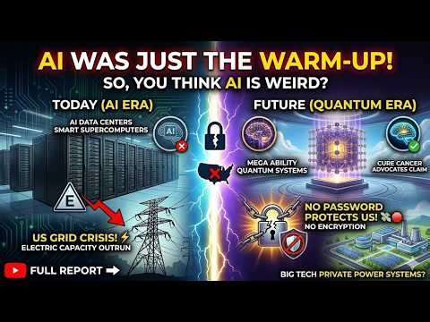 Beyond AI: Will Quantum Computing Destroy Encryption & The Electric Grid? | Tech Crisis 2026