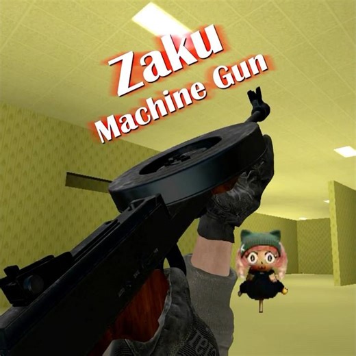 ZAKU Machinegun in Backrooms (American180) | DOOM(1993) TARKOV mod |#escapefromtarkov #backrooms
