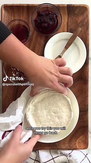 Short on time? Microwaving brie is quick, easy, and still gives you that gooey, spreadable cheese everyone loves!❤️ https://www.spendwithpennies.com/baked-brie-with-cranberries-pecans/ Ingredients 1 wheel brie 8-12 ounces ¼ cup whole berry cranberry sauce or preserves ¼ cup pecans 2 tablespoons maple syrup #bakedbrie #cheese #cheeselover #appetizer #holidaytiktok #easyrecipe #recipes #christmasfood