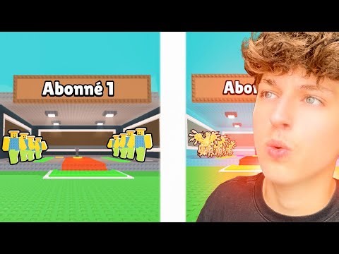 JE NOTES LA BASE DE MES ABONNÉS SUR STEAL A BRAINROT
