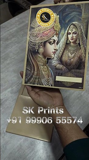 INDIA'S Best Wedding Cards Ever Made♥️🇮🇳 #invitationcard #wedding #invitations #tarot #youtube #virl