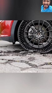 How do airless tires and normal tires work? #reelsviralシ #airless #tires #viral | Helpfull Bangladesh