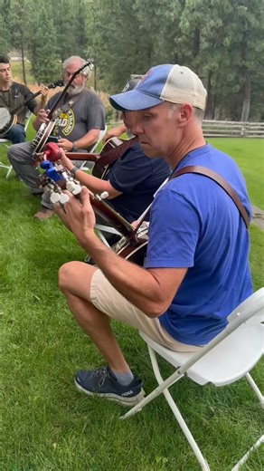 My one piece of advice… PICK! If you never pick up your instrument and pick a bit, you can't expect to reach your musical goals. Wanna have access to over 1000 online lessons for guitar, mandolin, AND banjo that’ll take you from the very beginning to being able to make up your own solos in a jam setting?? Join BanjoBenClark.com as a Gold Pick Member and you’ll have access to all these resources and more! #banjoben #banjoplayer #guitarplayer #mandolinplayer #bluegrassmusic #bluegrass #musician #m