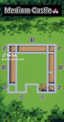 Minecraft Medium Castle Tutorial: Build Your Dream Fortress
