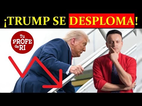 ¡SORPRENDIÓ A TODOS! TRUMP SE DESPLOMA. AUMENTA IMPOPULARIDAD 'LIKE NEVER BEFORE'