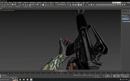 [BF2:BC MOD] 柯尔特卡宾枪 727 型 BFBC1 装弹动画测试