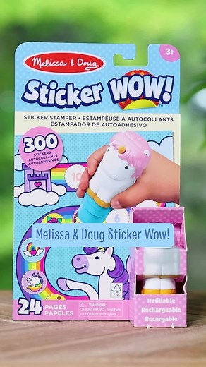 Avventura creativa con Melissa & Doug Sticker WOW!