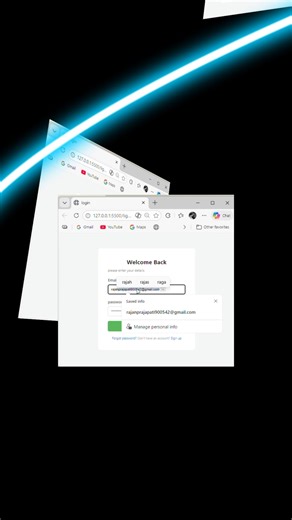 login page using html CSS and JavaScript