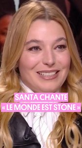 A cappella, Santa interprète sublimement la chanson qu’elle aurait rêvé écrire.� | Quotidien avec Yann Barthès
