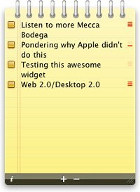 “To Do Widget” brings iCal, Mail To Dos to the Dashboard