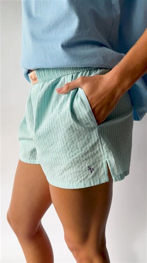 Your new go-to, the SP Boxer Short, made from a lightweight seersucker textured 100% cotton fabric in Grape Stripe, featuring our signature SP logo delicately embroidered on the front. Combine and save when you buy any 2. Shop now → saintparadiso.com | Saint Paradiso
