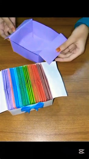 DIY Storage paper box 💖 DIY Paper craft #shorts #diy #papercraft #craft #paperbox