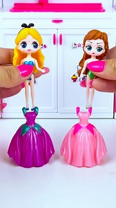 Satisfying Unboxing Miniature Disney Princess, Disney Toy Collection | ASMR Videos #satisfying #unboxing #disneyprincess #disneytoys #shorts | Subi Unboxing Toys