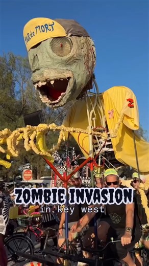 THE ZOMBIES ARE COMING TO KEY WEST! 🧟 We’re just over two ✌️ months away from the biggest zombie gathering in South Florida! Mark your calendar for Sunday, October 19, 2025 during Fantasy Fest , and join thousands of other riders for an unforgettable invasion!! Festivities kick off at 2 PM at Zombieland in Fort East Martello. Then, at 6 PM, the UNDEAD take to A1A for a four-mile sunset ride along the Atlantic Ocean, making their way to downtown Key West. Learn more and register at zombiebikerid