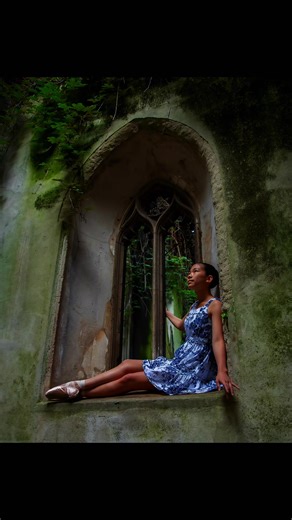 Dramatic Ruins 😱📸🩰🥰 . Final pics with Ashlyn from this beautiful place #balletphotography #ballet #dancephotography #fyp #phototrend
