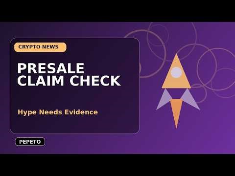 Best Crypto Presale Claims Face Checks as Best Crypto Presale Hype Builds