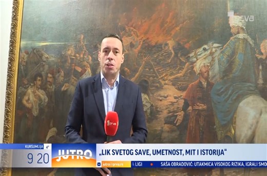 Obeležavanje praznika Svetog Save u Narodnom muzeju Srbije | Video | Prva Televizija