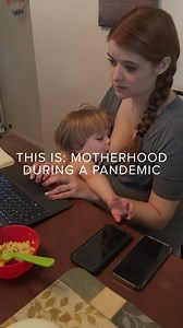 To the mama that's overwhelmed and tapped out during this pandemic—you are not alone. You will make it out the other side, you will find your way. You always do. 💓 | Motherly