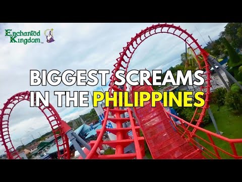 Space Shuttle Front Row POV 🚀 | Enchanted Kingdom Philippines FULL RIDE 4K