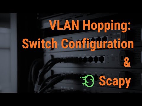 [containerlab] VLAN Hopping: Switch Configuration & Scapy