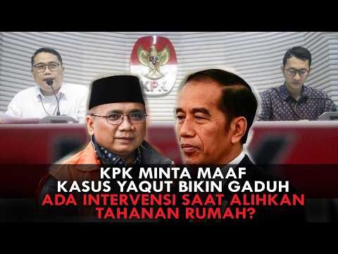 The Corruption Eradication Commission (KPK) apologized for the commotion surrounding Yaqut's case...