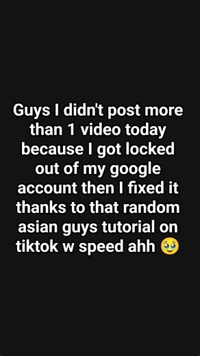 I almost got locked out of my yt channel