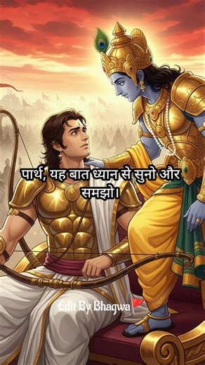 गीता ज्ञान🙏🦚🚩... Shree Krishna Edit || Slave Funk (slowed & reverb) || Bhagwa🚩