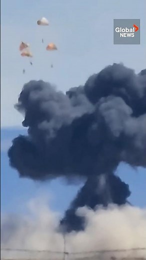 Air show gone wrong: Video captures moment 2 US jet fighters crash midair