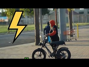 Electric Bait Bike Prank!! Crazy reactions LIVE!
