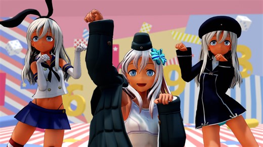 【MMD艦これ】ろーちゃんずでPAYA♥PAYA