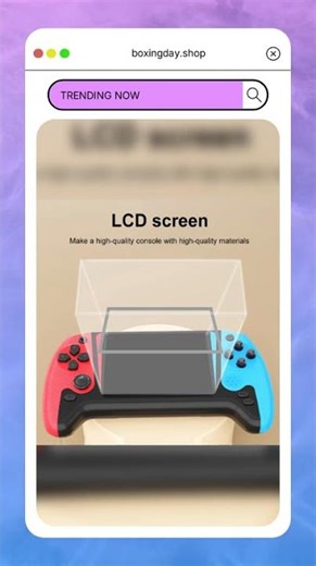 Retro Handheld Game Console – 3.5" Screen, 500 Classic Games & 1200mAh Battery