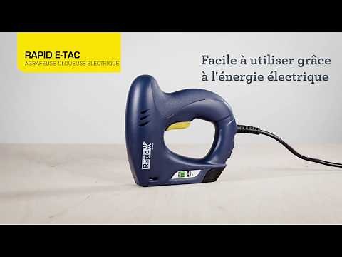 Agrafeuse électrique E-TAC de Rapid