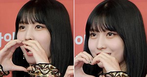 TWICE's Momo Transformed a Long Dress Previously Worn by a Model