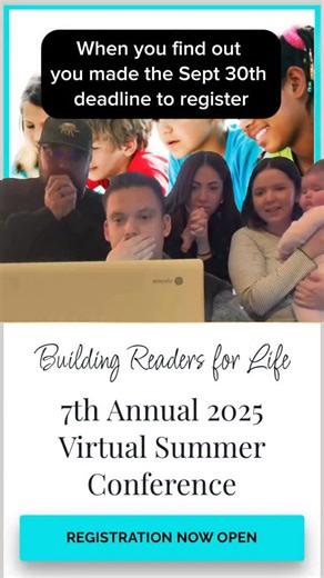 The doors to this year’s virtual conference are CLOSING on Sept. 30th! Don’t miss this opportunity to earn CEUs. Let me know if you need the link in the comments. | The Literacy Nest
