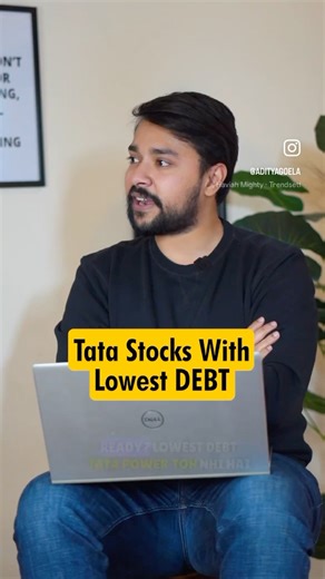 1.3K views | Tata Stocks with the lowest Debt. Which company you...