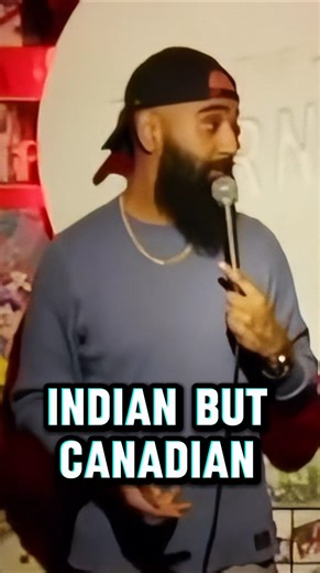 Yes I’m an Indian guy, but I’ve been indoctrinated. I am Canadian 🇨🇦😂 Forgive me my people 🙏🏽 #comedy #standupcomedy #jokes #lol #canadian #indian #standup #toronto #LA #canada | Nitish Sakhuja - Comedian