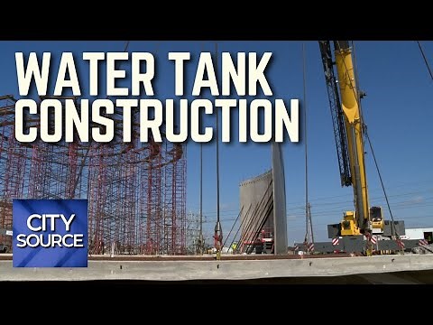 New Water Storage Tank Construction
