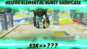Heizou Elemental Burst Showcase
