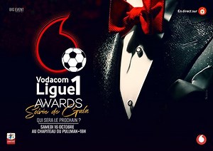Cette année encore, la Vodacom Ligue 1 va décerner le prestigieux trophée du football congolais "Vodacom Ligue 1 Awards". Pour la saison 2020-2021, votez pour celui qui, pour vous a été le meilleur joueur de la VL1. COMPOSEZ *42212*1# POUR VOTER Coût : 5 Unités pour 1 SMS 10 unités pour 10 SMS Soirée de Gala à suivre en exclusivité sur Vodacom TV #VodacomRDC #VL1Awards #VodacomL1 | Vodacom RDC