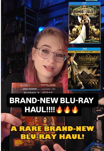 Physical media 4ever! This is a RARE brand-new blu-ray haul! Having collected over 100 blu-rays all second-hand, I felt like it was time to start buying new to support the industry! Some movies I’m saving up for: BUGONIA, 28 YEARS LATER, LISA FRANKENSTEIN, and PREY! (And so much more) And still searching for a region A copy of THE HANDMAIDEN! What are you favorite movies in your collection or ones that you want? @Warner Bros. Horror @Warner Bros. @Sony @Universal Pictures @20th Century Studios #