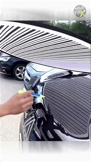 This Trick Reveals Car Dents You Can’t Even See 😳🔍🚗
