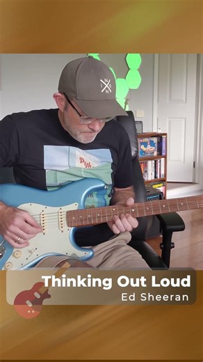 Thinking Out Loud | Ed Sheeran | Solo #edsheeran #thinkingoutloud #guitar #x #guitarsolo