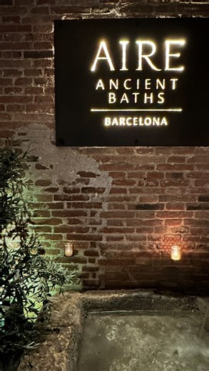 Luxury Spa Guide Worldwide on Instagram: "Next stop Aire ancient bath house Barcelona, a welcomed break from the chaotic sightseeing in this incredible Spanish city. #airebarcelona #luxuryspa #ancientbathhouse #barcelonaspa #spaexperience"
