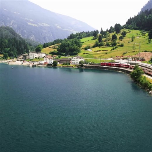 Train travel in Switzerland is easy, fast, and breathtaking. 🚂 | Swiss Travel Tips