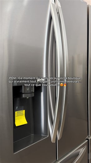 🔥 POV : Vous entrez chez BonPrix… et vous réalisez qu’on a tout ! Frigos, cuisinières, laveuses, sécheuses… neuf ou boîte ouverte, toujours à prix avantageux 😍🔥 💸 Options de financement disponibles : Flexiti, Afterpay, Affirm et PayPlan par RBC. ⚡ Réservé aux clients approuvés. 🔥 Découvrez BonPrix Électroménagers ! 🔥 💸 Électroménagers de grandes marques avec jusqu’à 50 % de rabais ✅ Découvrez aussi nos modèles neufs à prix imbattables ! ✨ Venez profiter de nos offres incontournables dès a