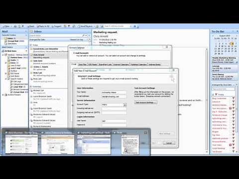 How To Set Up a POP3 IMAP4 Exchange Account