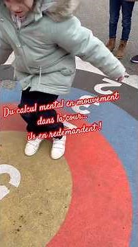 Jeu dans la cour: Compter de 5 en 5