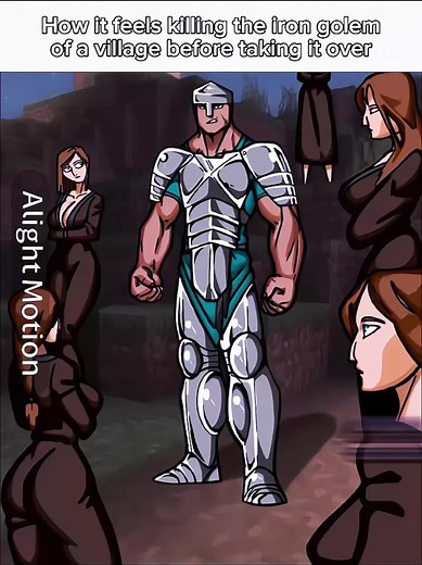 Minecraft Steve and Invincible Thragg Adventure